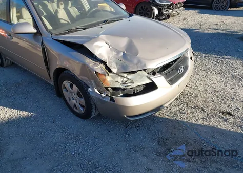 2007 Hyundai Sonata Gls from USA, damaged, VIN 5NPET46C57H182474